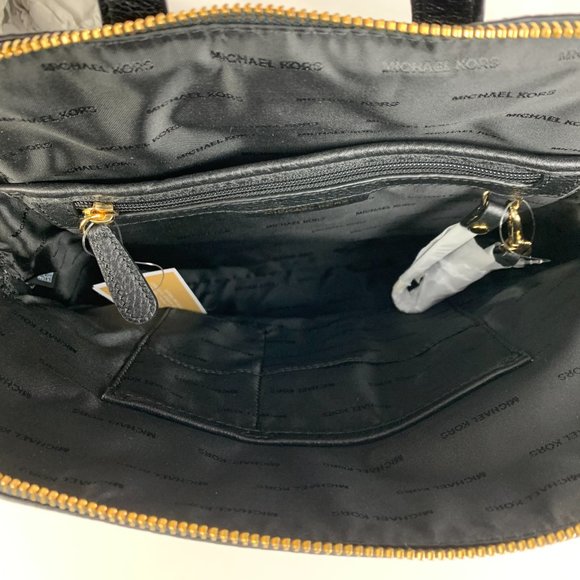 New Michael Kors Rhea Medium Leather Slim Backpack - Picture 11 of 11